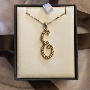 Letter E necklace 🥰